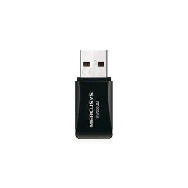 MERCUSYS Wireless Adapter USB N-es 300Mbps, MW300UM