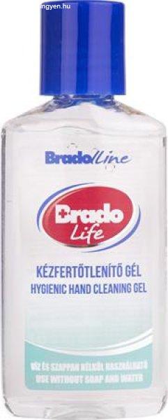 Kézfertőtlenítő gél, kupakos, 50 ml, BRADOLIFE