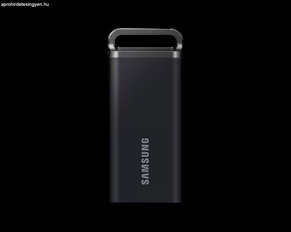 SAMSUNG SSD Külső, 4TB, T5 EVO, Fekete, USB 3.2, Gen1