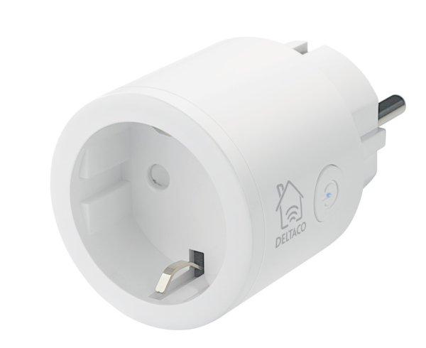 Deltaco SMART HOME SH-P01 WiFi, 1xCEE 7/3, 10A, 220-240V, fehér, időzítős
Aljzat