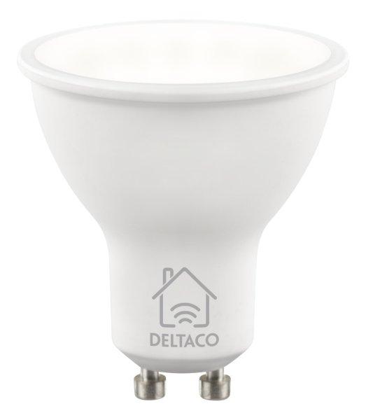 Deltaco SMART HOME SH-LGU10W WiFi, GU10, 5W, 2700-6500K, fehér, szabályozható
Izzó