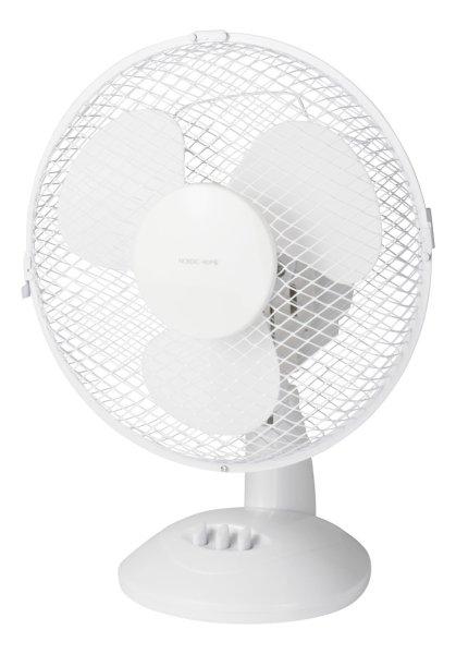 Deltaco NORDIC HOME FT-534 230 mm, két fokozatú, 20 W, dönthető, fehér
Ventilátor