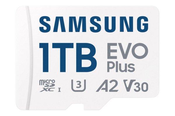 SAMSUNG SD kártya 1TBGB, EVO PLUS, Blue Wave, 160MB/s