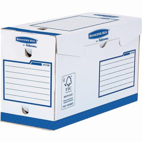 Archiváló doboz Extra erős, A4+, 150mm, Fellowes® Bankers Box Basic, 20
db/csomag, kék/fehér