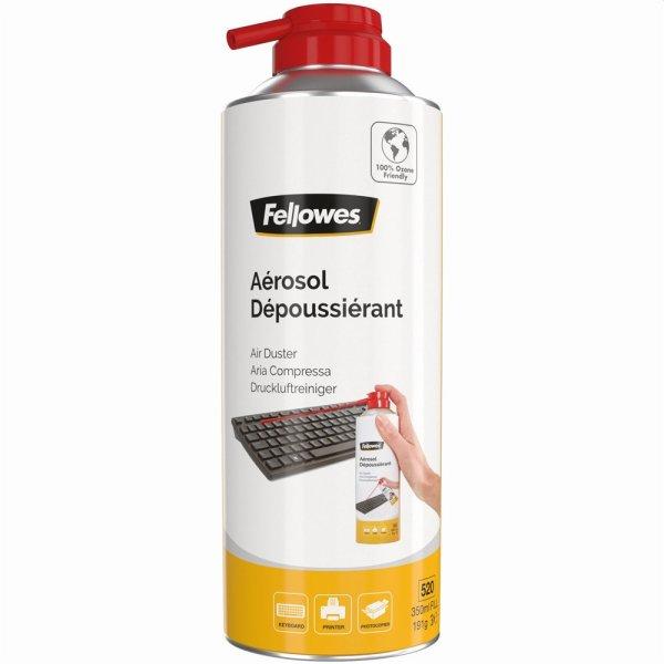 Sűrített levegő, porpisztoly, 520 ml,/350 ml, HFC mentes, gyúlékony,
Fellowes®