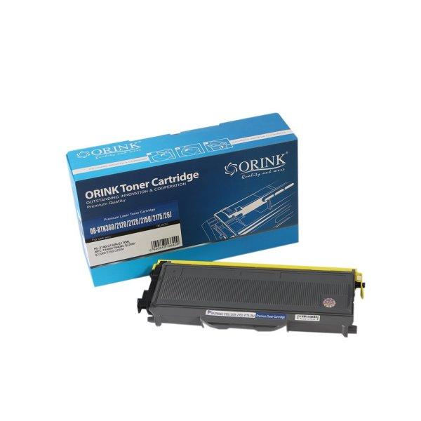 Orink Brother TN360 TN2120 TN2125 TN2150 Utángyártott Toner 2.600 oldal
kapacitás