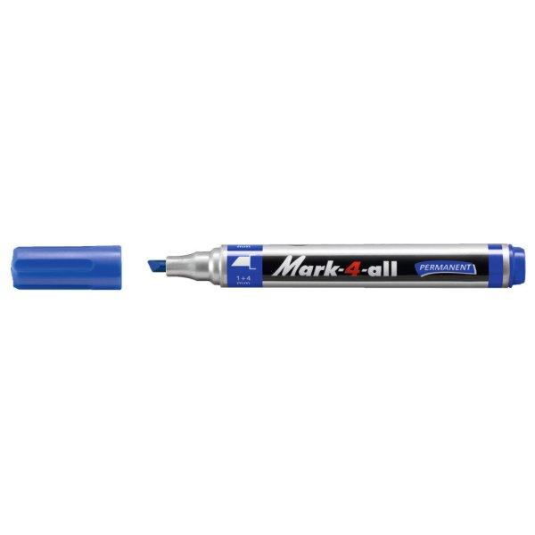 Alkoholos marker 1-4mm, vágott S Stabilo Mark-4-all 653/41 kék