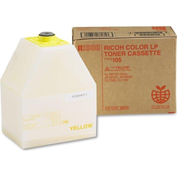 Ricoh AP3800/TYPE105 toner yellow ORIGINAL