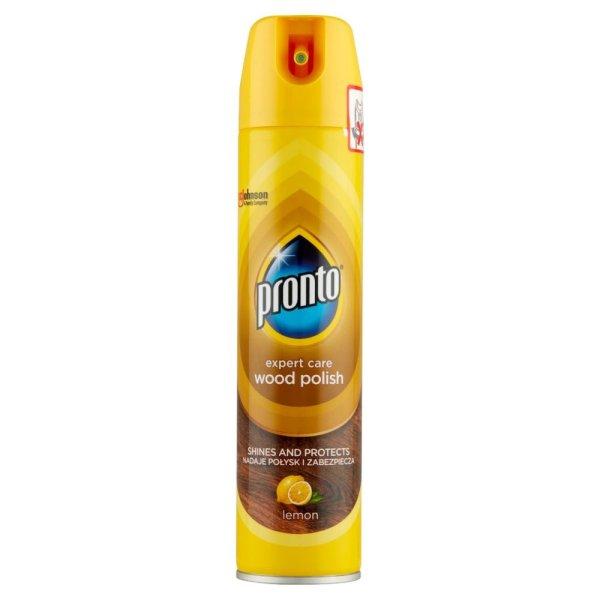 Bútorápoló aerosol 250 ml Pronto® Expert Care lemon