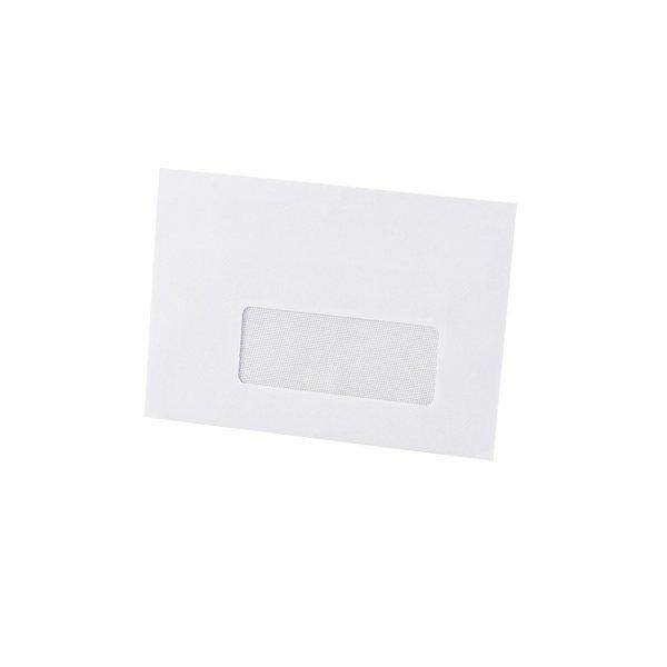 Boríték LC/6 szilikonos bélésnyomott jobb ablakos 35x90mm 114x162mm J28A20
Bluering® fehér