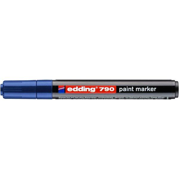 Lakkmarker 2-3mm, kerek Edding 790 kék