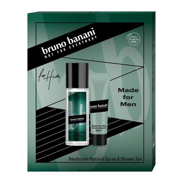 Bruno Banani Made For Men - dezodor spray 75 ml + tusfürdő 50 ml