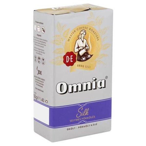 Kávé, pörkölt, őrölt, vákuumos csomagolásban, 250 g, DOUWE EGBERTS
"Omnia" silk