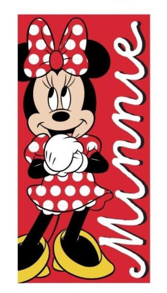 Minnie egér piros törölköző 70x140 cm