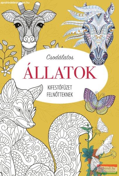 Kifestőfüzet felnőtteknek - Csodálatos állatok 