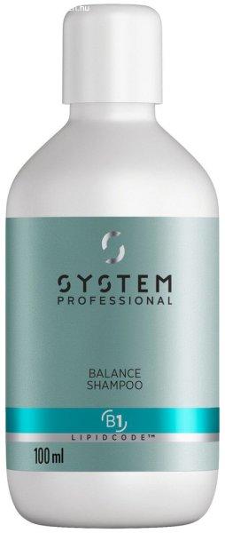 System Professional Nyugtató sampon érzékeny fejbőrre
(Balance Shampoo) 100 ml