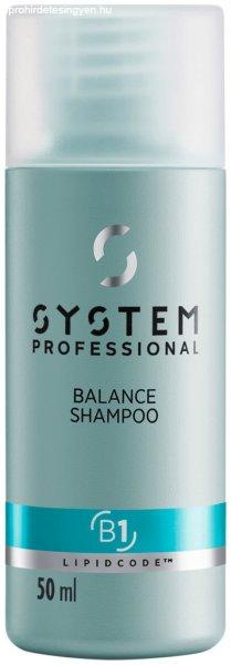 System Professional Nyugtató sampon érzékeny fejbőrre
(Balance Shampoo) 50 ml