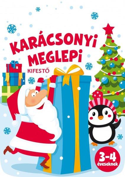 Karácsonyi meglepi - kifestő