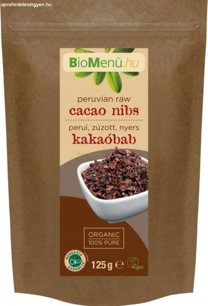 Biomenü Bio Perui Kakaóbab Zúzott 125 g