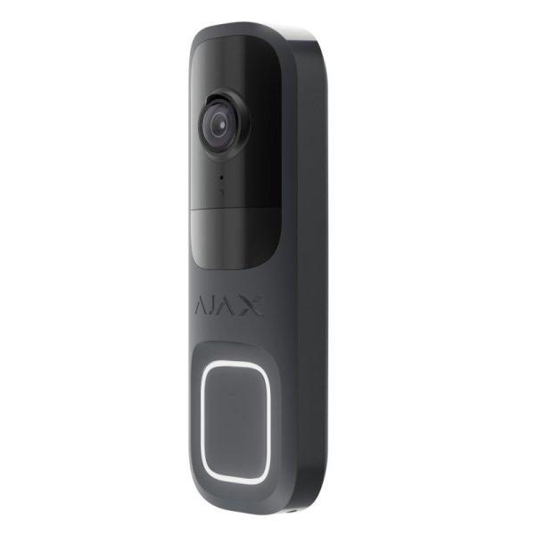 Ajax DOORBELL-GRAPH DoorBell vezeték nélküli video-kaputelefon, kültéri,
grafit (sötétszürke)