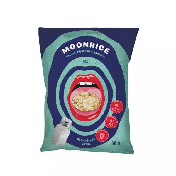 MOONRICE RIZSCHIPS SÓS ÍZŰ 60 g