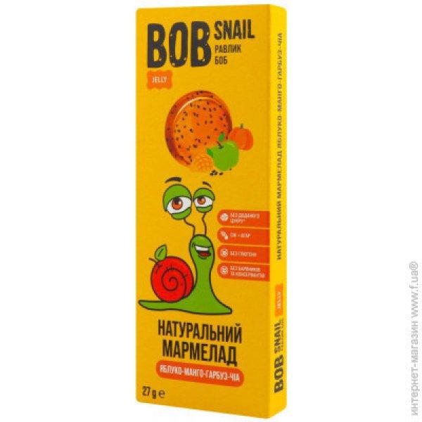 BOB-SNAIL GYÜM.ZSELÉ ALMA-MANGÓ-CHIA 27G