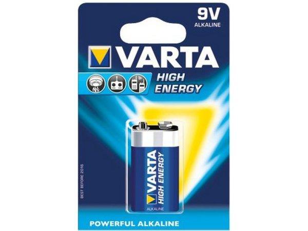 ELEM VARTA 9V 6LR61 HIGH ENERGY