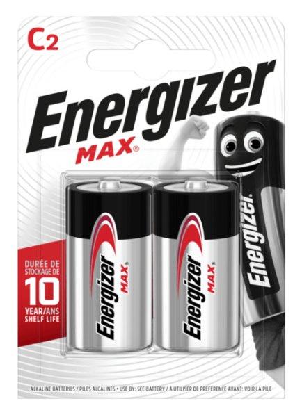 Energizer MAX alkáli elem C E93, 2db