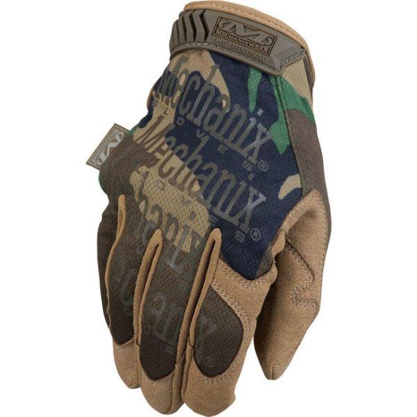 Mechanix Original woodland camo taktikai kesztyű