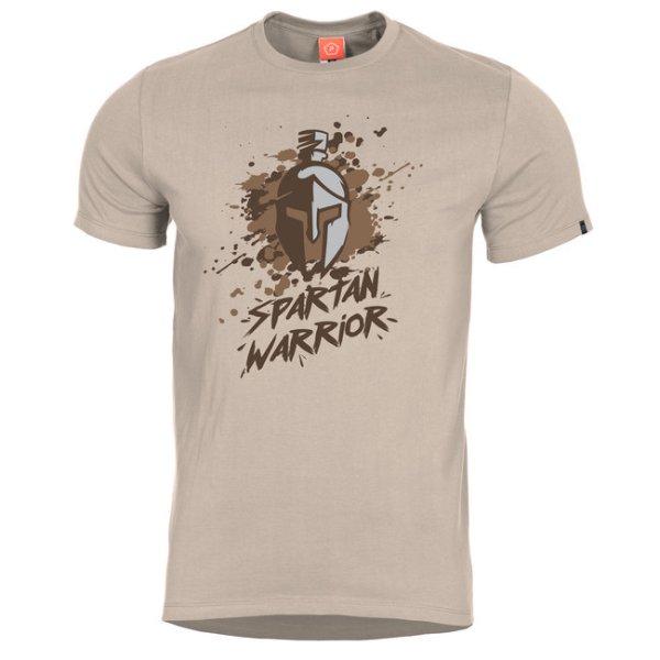 A Pentagon Spartan Warrior póló, khaki