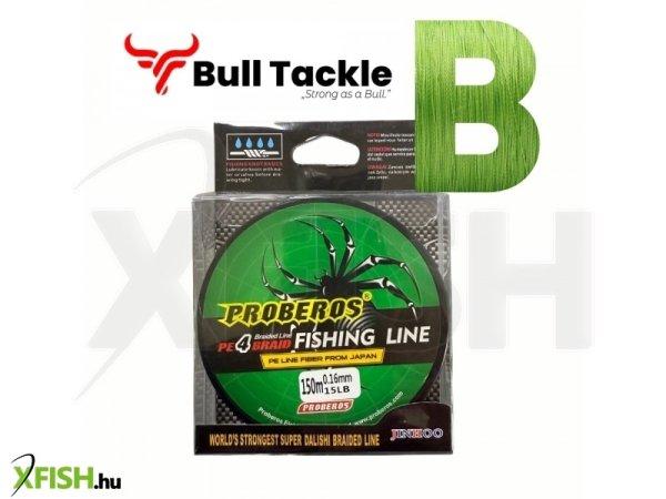 Bull Tackle 4x Fonott Zsinór Zöld 150m 0.25mm 35Lbs