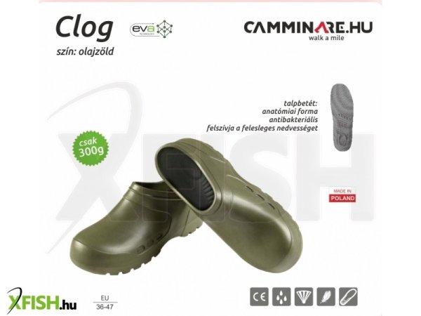 Camminare Clog Eva Klumpa Cipő Zöld 44