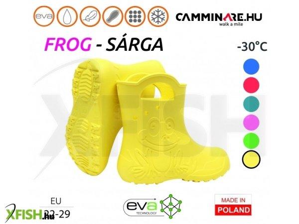 Camminare Frog Eva -30C Gyerek Csizma Sárga 22-23