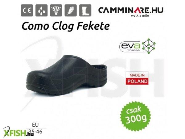 Camminare Como Clog Eva Klumpa Fekete 38