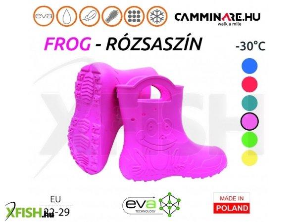 Camminare Frog Eva -30C Gyerek Csizma Rózsaszín 28-29