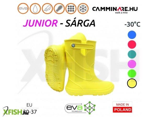 Camminare Junior Eva -30C Gyerek Csizma Sárga 36-37