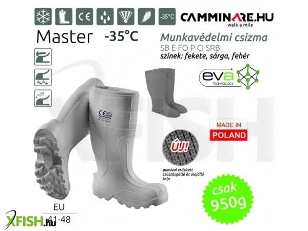 Camminare Master Eva -35C Horgász Csizma Fehér 41