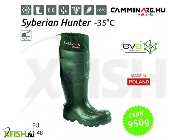 Camminare Syberian Hunter Eva -35C Horgász Csizma Zöld 41