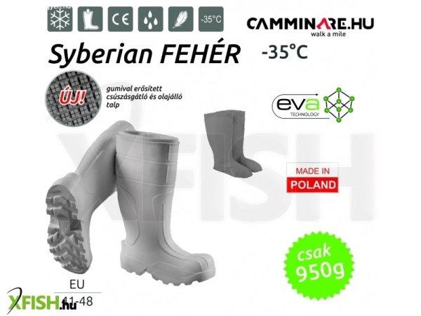 Camminare Syberian Long Eva -35C Horgász Csizma Fehér 44