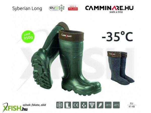 Camminare Syberian Long Eva -35C Horgász Csizma Zöld 42