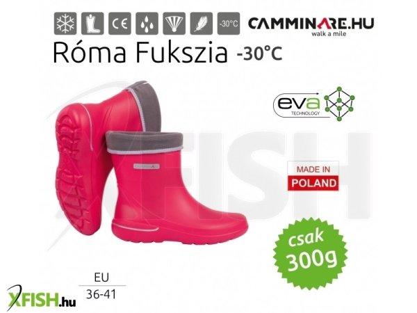 Camminare Róma -30C Női Eva Horgász Csizma Fukszia 39