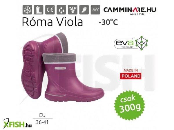 Camminare Róma -30C Női Eva Horgász Csizma Viola 41