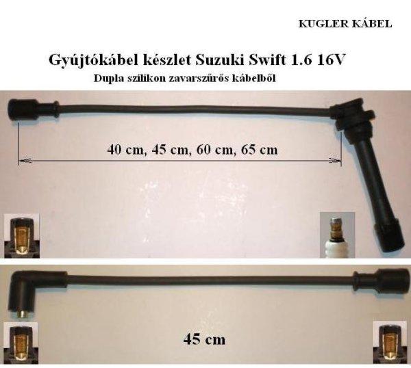 5 gyujtókábel grt. swift 1.6 h suzuki *