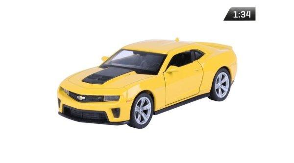 Makett autó, 1:34, Chevrolet Camaro ZL1, sárga (A83901)