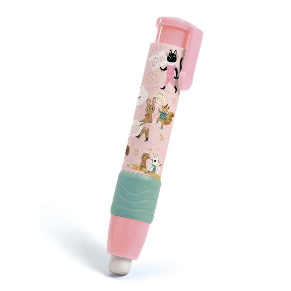 Radír tollszárban - Írószer - Lucille clip eraser - DD03781