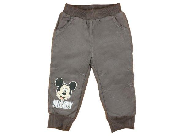 Disney Mickey bélelt kordnadrág (méret: 74-116)