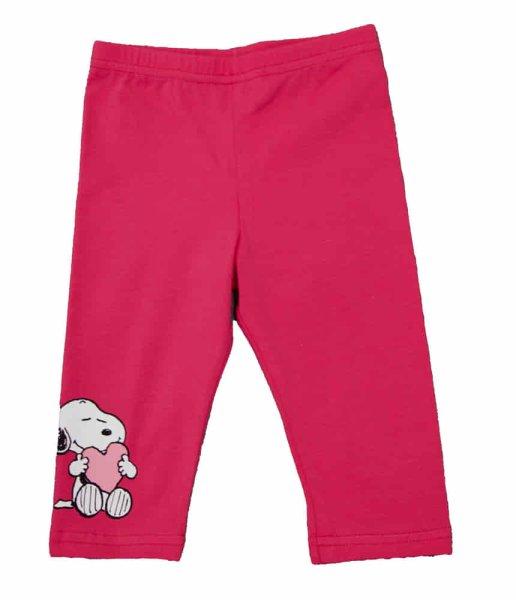 3/4-es kislány leggings Snoopy mintával