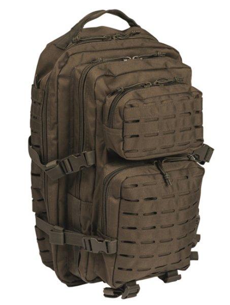 Mil-Tec hátizsák US Assault Large Laser Cut, oliv, 36L