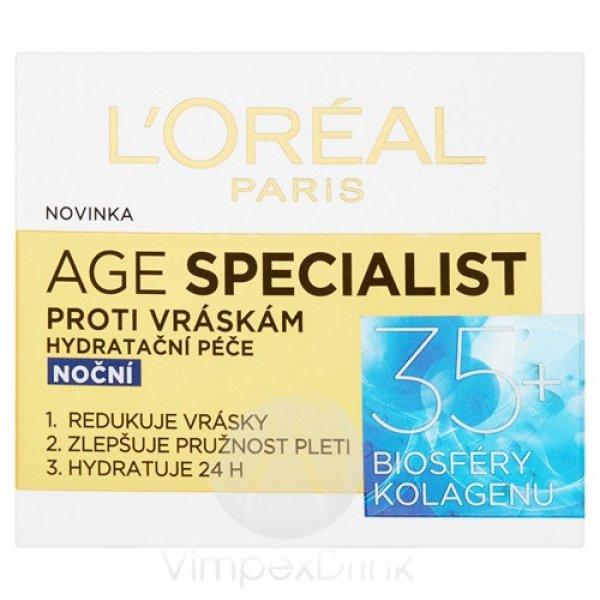 L'Oreal AgeSpecialist arckrém 35+ éjszakai 50ml