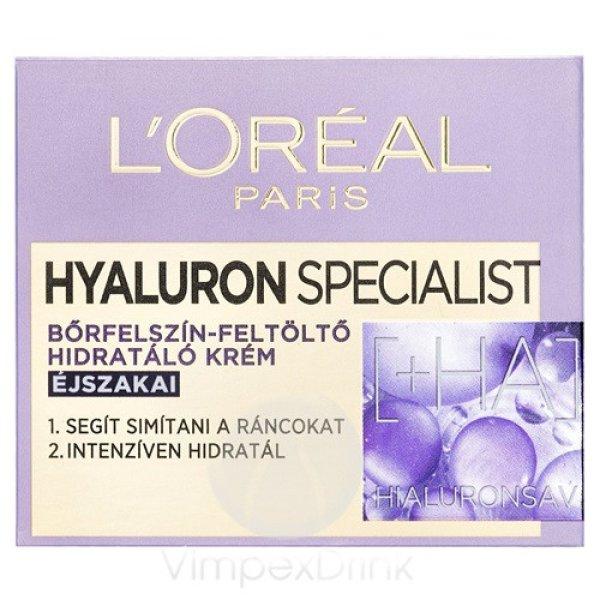 L'Oreal arckrém 50ml Hyaluron Spec. éj